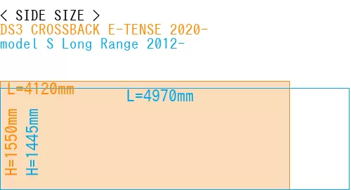 #DS3 CROSSBACK E-TENSE 2020- + model S Long Range 2012-